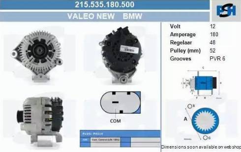 PSH 215.535.180.500 - Ģenerators adetalas.lv