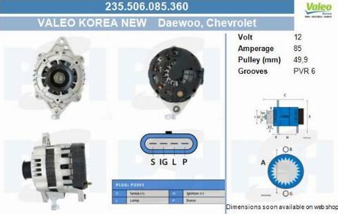 PSH 235.506.085.360 - Ģenerators adetalas.lv