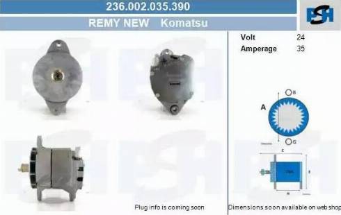 PSH 236.002.035.390 - Ģenerators adetalas.lv