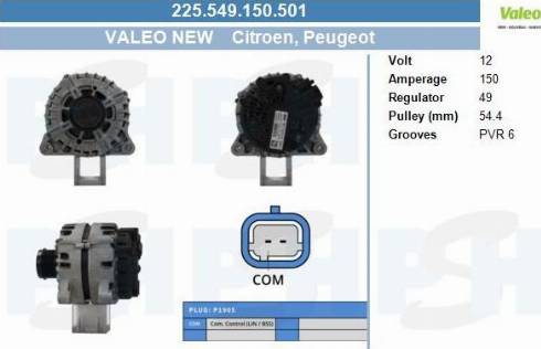 PSH 225.549.150.501 - Ģenerators adetalas.lv