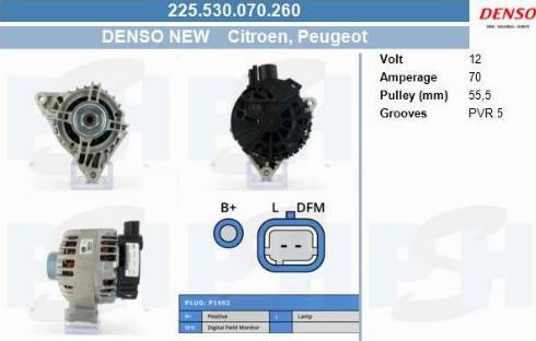 PSH 225.530.070.260 - Ģenerators adetalas.lv