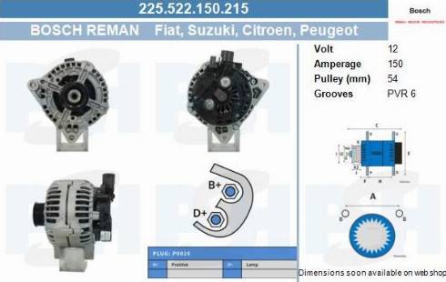 PSH 225.522.150.215 - Ģenerators adetalas.lv