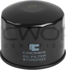 Cworks B110G0022 - Eļļas filtrs adetalas.lv