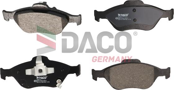 DACO Germany 324574 - Bremžu uzliku kompl., Disku bremzes adetalas.lv