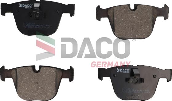 DACO Germany 320302 - Bremžu uzliku kompl., Disku bremzes adetalas.lv