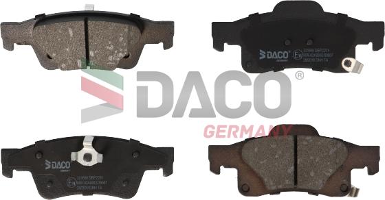 DACO Germany 321608 - Bremžu uzliku kompl., Disku bremzes adetalas.lv