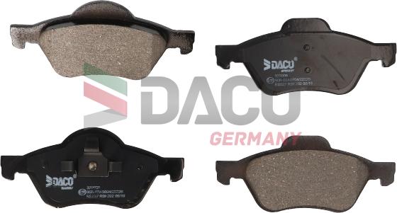 DACO Germany 323006 - Bremžu uzliku kompl., Disku bremzes adetalas.lv