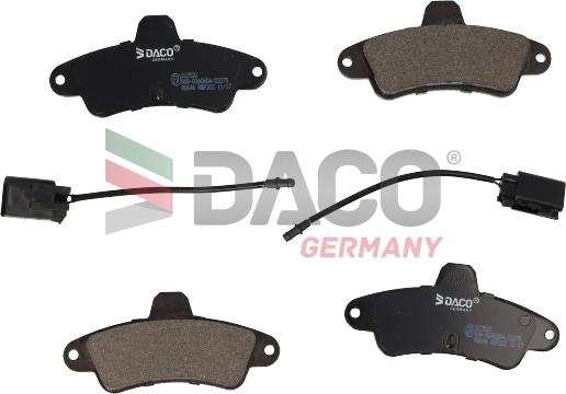 DACO Germany 322520 - Bremžu uzliku kompl., Disku bremzes adetalas.lv