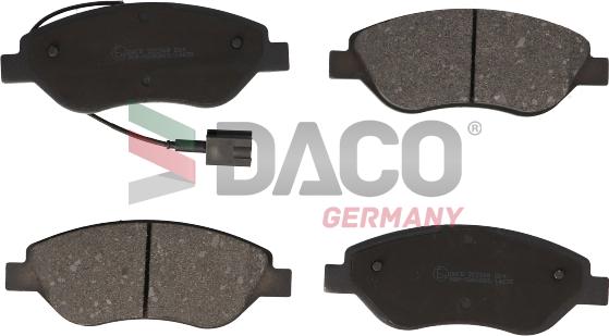 DACO Germany 322369 - Bremžu uzliku kompl., Disku bremzes adetalas.lv