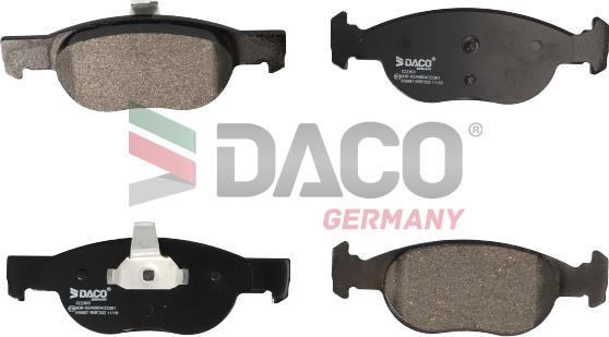 DACO Germany 322363 - Bremžu uzliku kompl., Disku bremzes adetalas.lv