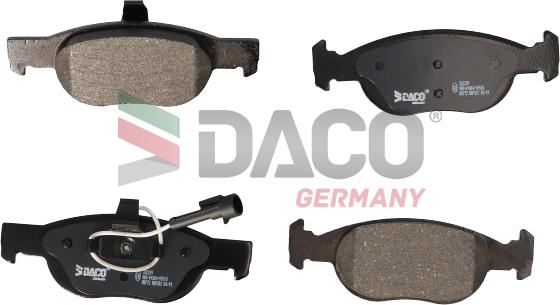 DACO Germany 322339 - Bremžu uzliku kompl., Disku bremzes adetalas.lv