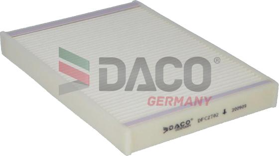 DACO Germany DFC2702 - Filtrs, Salona telpas gaiss adetalas.lv