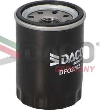 DACO Germany DFO2702 - Eļļas filtrs adetalas.lv