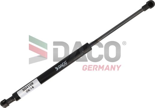 DACO Germany SG4109 - Gāzes atspere, Bagāžas / Kravas nodalījuma vāks adetalas.lv