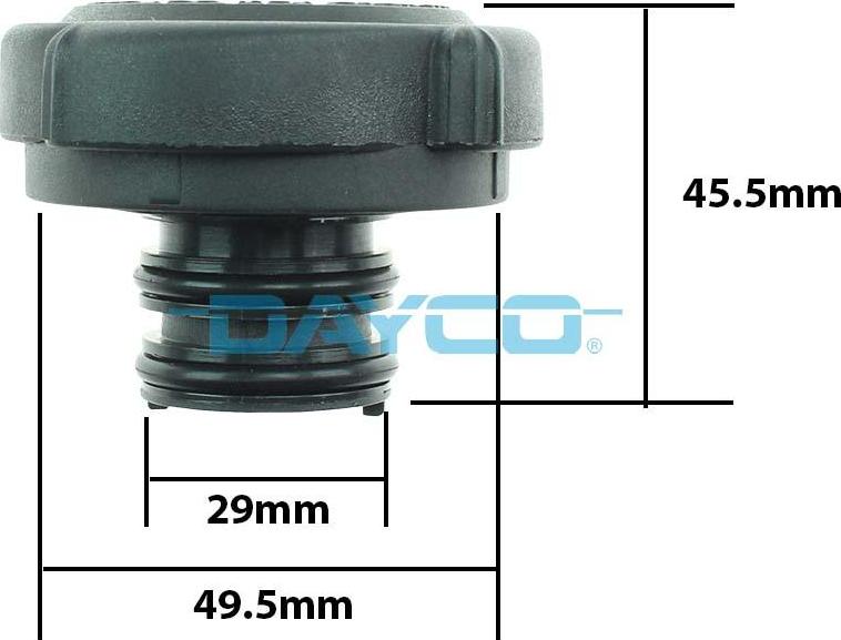 DAYCO-AU DRC031 - Vāciņš, Dzesēšanas šķidruma rezervuārs adetalas.lv