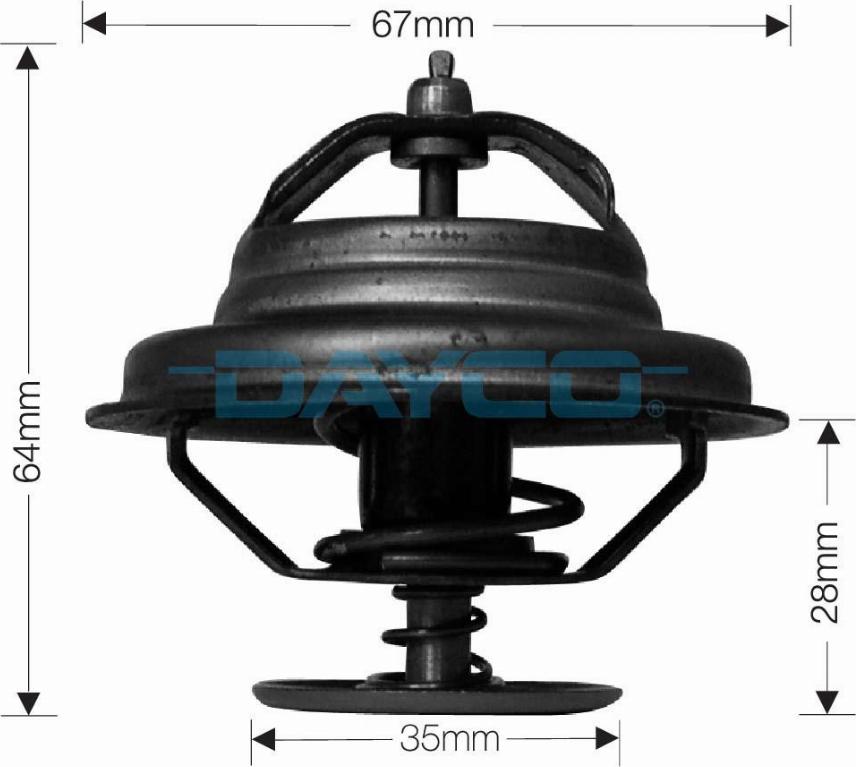 DAYCO-AU DT62B - Termostats, Dzesēšanas šķidrums adetalas.lv