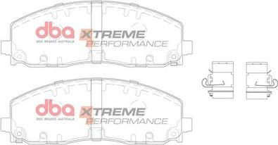 DBA Australia DB15038XP - Augstas veiktspējas bremžu uzliku komplekts adetalas.lv