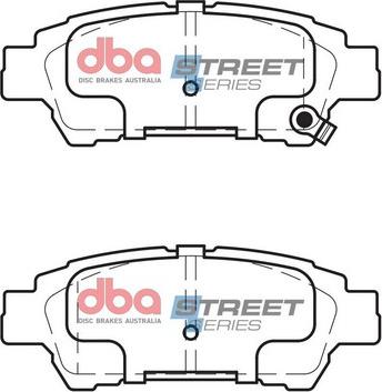 DBA Australia DB1660SS - Bremžu uzliku kompl., Disku bremzes adetalas.lv