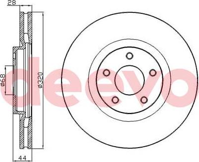 EBC Brakes D1797 - Bremžu diski adetalas.lv