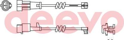 DEEVO BW11060 - Indikators, Bremžu uzliku nodilums adetalas.lv