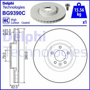 Delphi BG9390C - Bremžu diski adetalas.lv