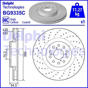 Delphi BG9335C - Bremžu diski adetalas.lv