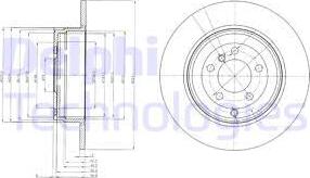 Delphi BG4066 - Bremžu diski adetalas.lv