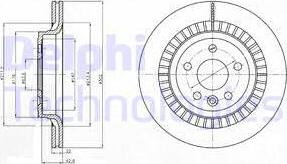 Delphi BG4270 - Bremžu diski adetalas.lv