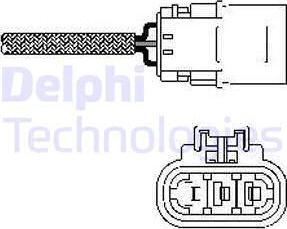 Delphi ES10456-12B1 - Lambda zonde adetalas.lv