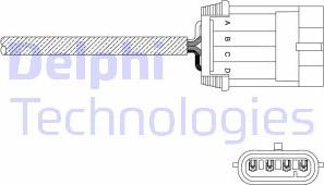 Delphi ES11053-12B1 - Lambda zonde adetalas.lv