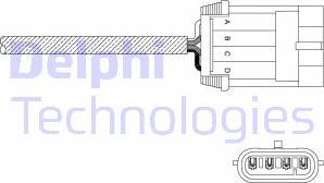 Delphi ES11061-12B1 - Lambda zonde adetalas.lv