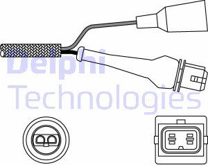 Delphi ES11000-12B1 - Lambda zonde adetalas.lv