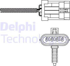 Delphi ES20135 - Lambda zonde adetalas.lv