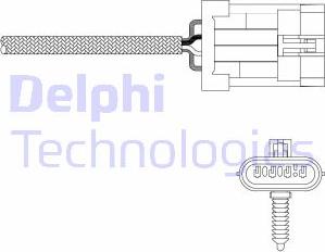 Delphi ES20335-12B1 - Lambda zonde adetalas.lv