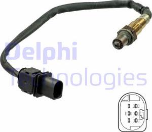 Delphi ES21086-12B1 - Lambda zonde adetalas.lv