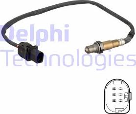 Delphi ES21150-12B1 - Lambda zonde adetalas.lv