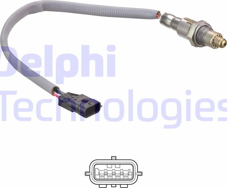 Delphi ES21169-12B1 - Lambda zonde adetalas.lv