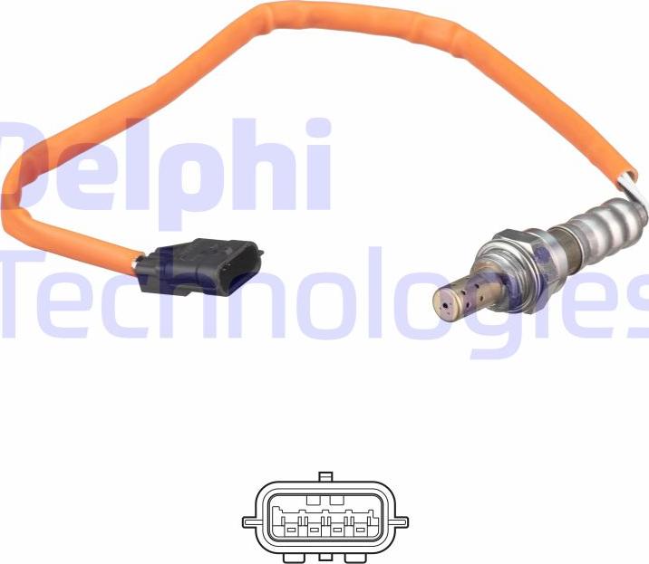 Delphi ES21312-12B1 - Lambda zonde adetalas.lv