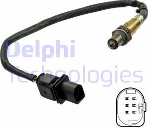 Delphi ES21212-12B1 - Lambda zonde adetalas.lv