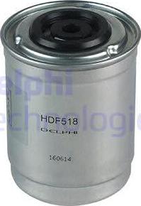 Delphi HDF518 - Degvielas filtrs adetalas.lv