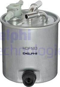 Delphi HDF583 - Degvielas filtrs adetalas.lv