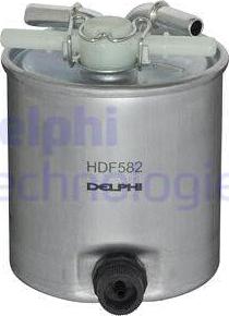 Delphi HDF582 - Degvielas filtrs adetalas.lv