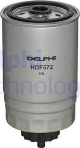 Delphi HDF572 - Degvielas filtrs adetalas.lv