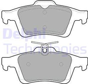 INTERBRAKE DP11540 - Bremžu uzliku kompl., Disku bremzes adetalas.lv