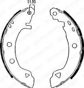 Alpha Brakes HST-AR-006 - Bremžu loku komplekts adetalas.lv