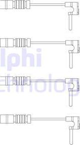 Delphi LZ0120 - Indikators, Bremžu uzliku nodilums adetalas.lv