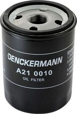 Denckermann A210010 - Eļļas filtrs adetalas.lv