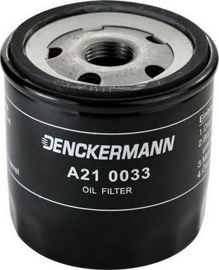 Denckermann A210033 - Eļļas filtrs adetalas.lv