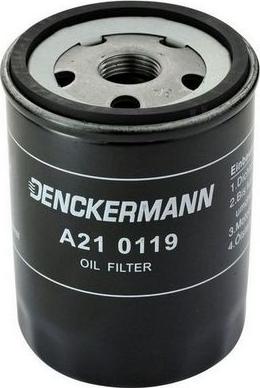 Denckermann A210119 - Eļļas filtrs adetalas.lv