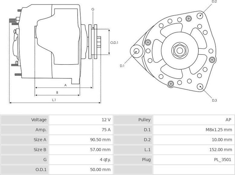 Denso 100211-9730 - Ģenerators adetalas.lv